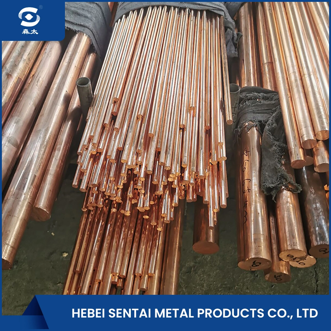 C11400 C11500 C11600 C12000 C12200 Pure Copper Rod 12mm China Astmb152,B187,B133,B301,B196,B441,B465,Jish3250-2006,GB/T4423-2007 Standard Copper Rod Products